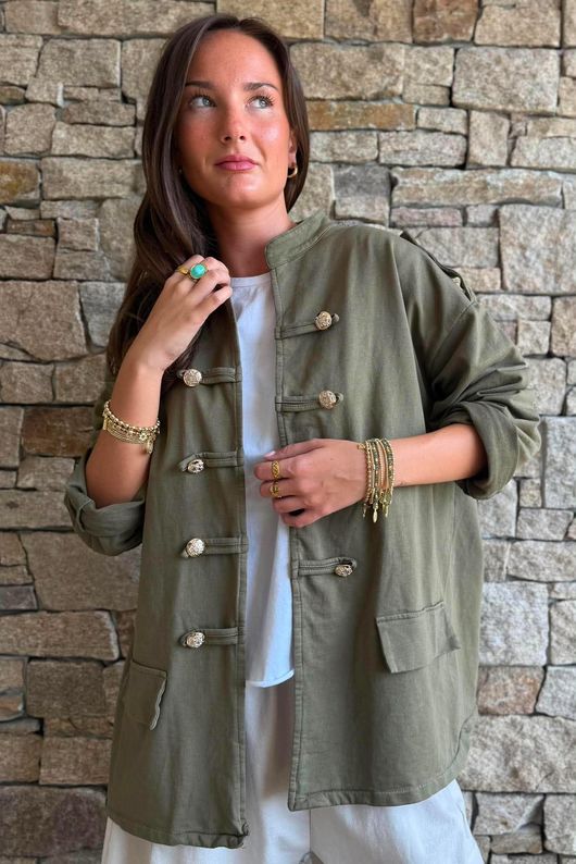 Lagen Napoleon Jacket Deep Olive